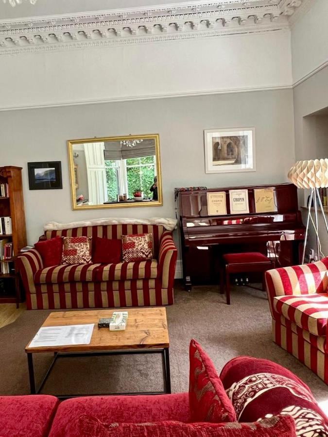 Beautiful Double Room In Idyllic West End Townhouse Glasgow Buitenkant foto